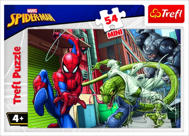 Minipuzzle Spiderman 54 elementów