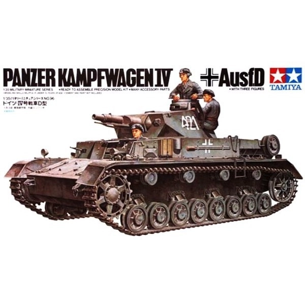 TAMIYA Niemiecki Pzkpw IV AusfD