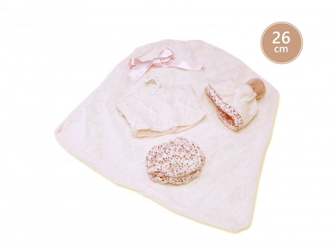 Llorens M26-294 ubranko dla lalek dla niemowląt NEW BORN rozmiaru 26 cm