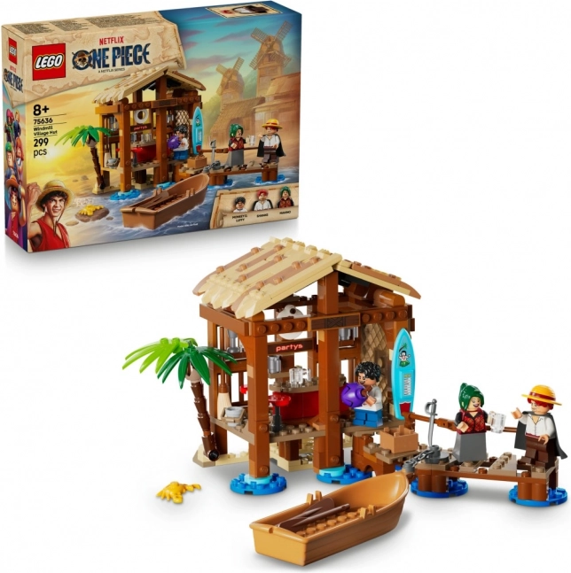 Klocki One Piece – chatka we wiosce Fuusha