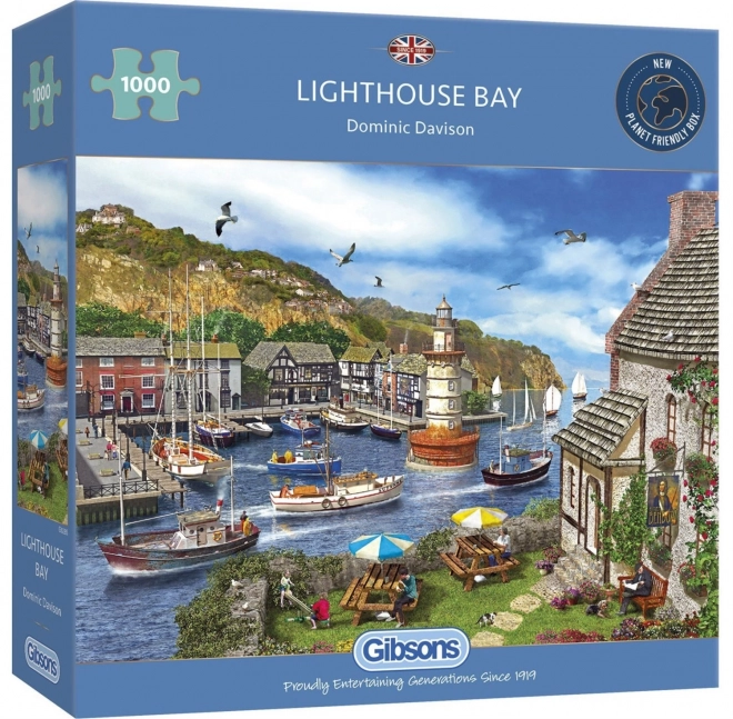 GIBSONS Puzzle Zatoka z latarnią 1000 elementów
