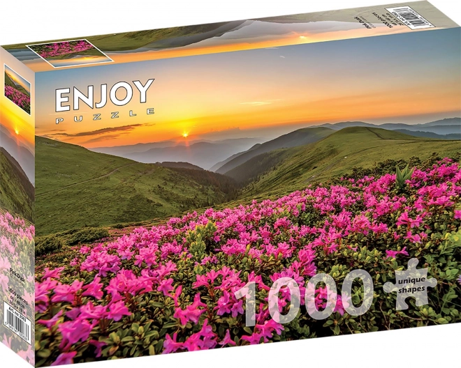 Puzzle Różowy zmierzch 1000 elementów