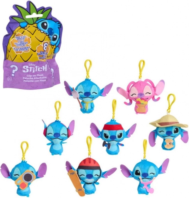 Stitch plusz z klipsem (losowy wybór)