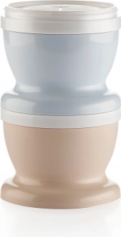 Zestaw dwóch pojemników na żywność, Baby Blue