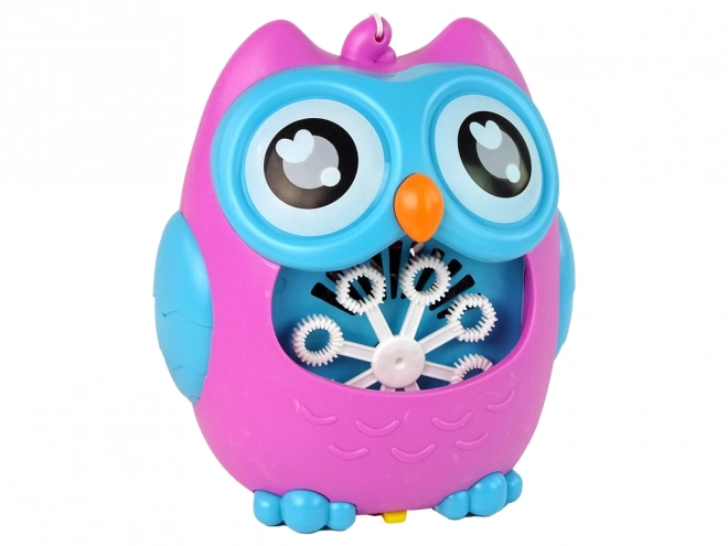 Maszyna do baniek mydlanych Owl Sound Pink