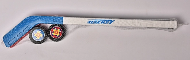 Dziecięce kije hokejowe z krążkiem