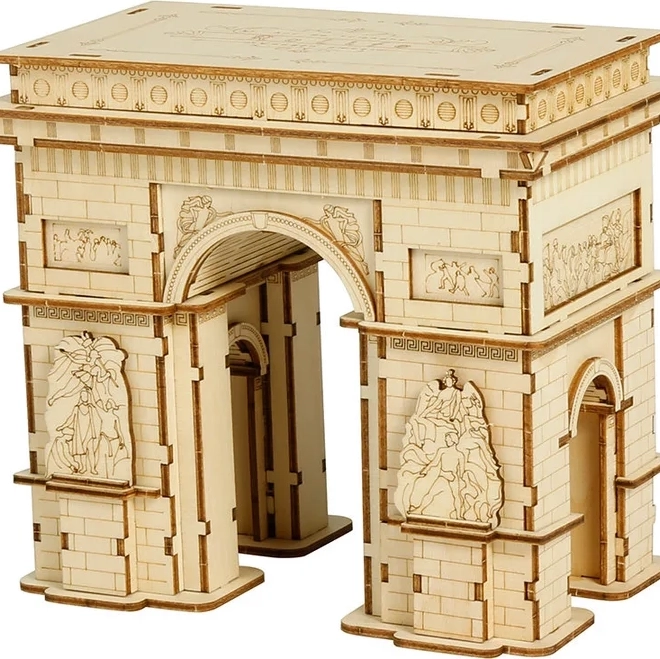 3D drewniane puzzle Łuk Triumfalny Rolife