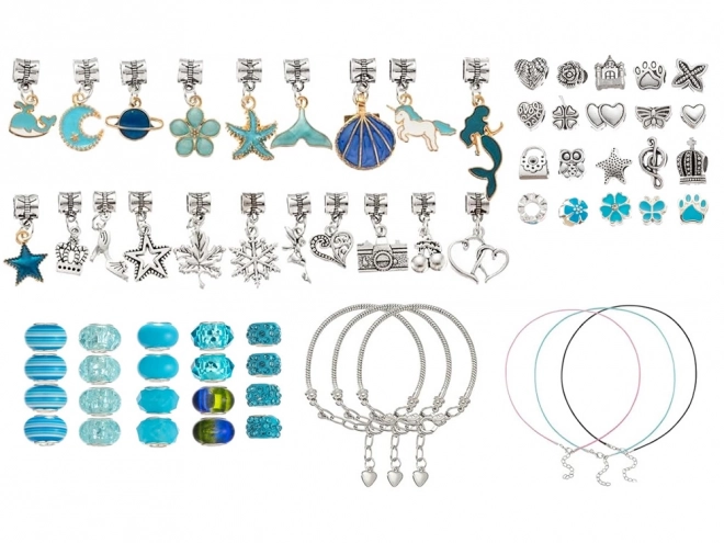 Korale w trumnie zawieszki DIY bransoletka ZA5207