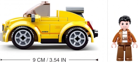 Idealny rozmiar: 9 cm dla łatwej zabawy