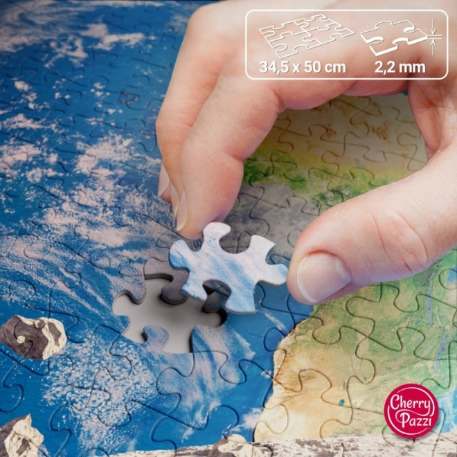 Puzzle Widok z Księżyca 500 elementów