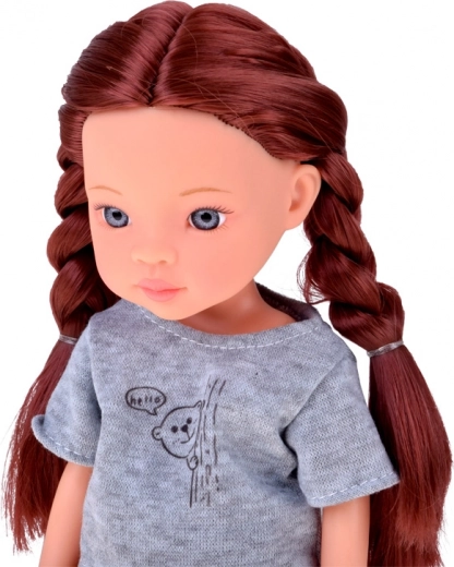 Długie satynowe włosy do czesania