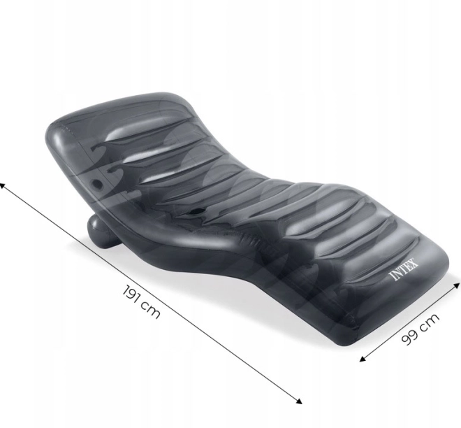 56875EU Intex Szara dmuchana leżanka