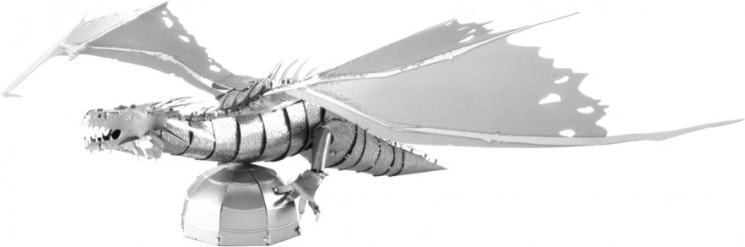 Metal Earth 3D metalowy model Harry Potter: smok z Gringotta