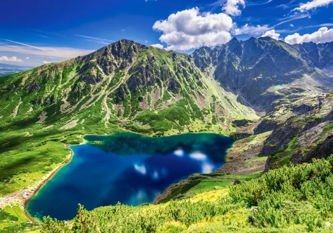 Puzzle 500 elementów Czarny Staw Gąsienicowy, Tatry, Polska