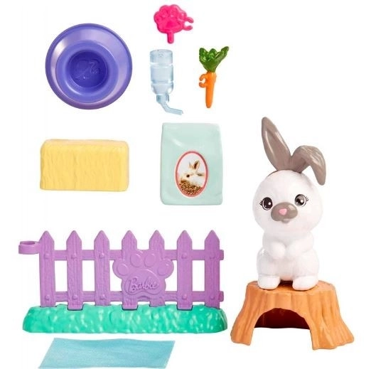 Barbie mini królik i akcesoria