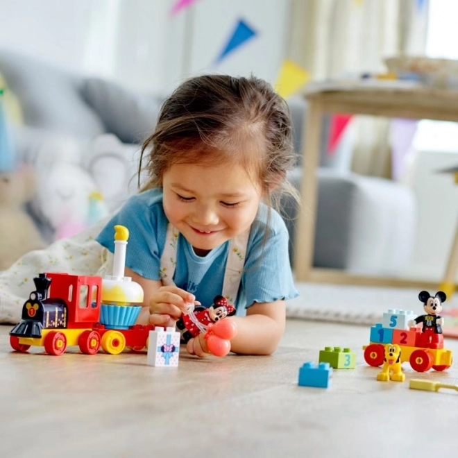 LEGO 10941 DUPLO Urodzinowy pociąg Mickey’ego i Minnie
