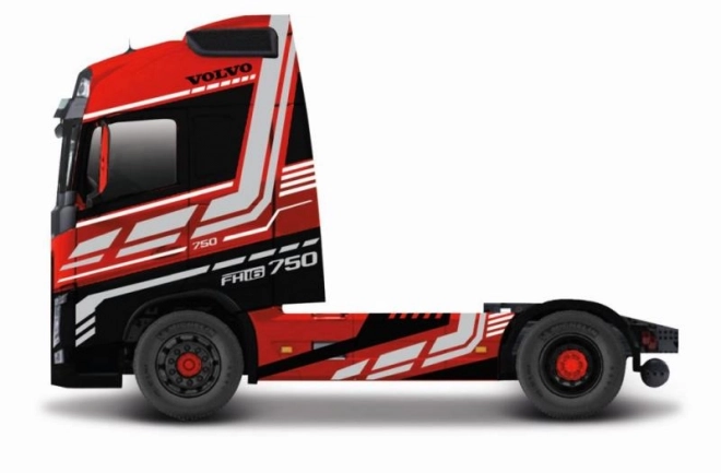 Bburago Volvo FH16 Globetrotter 1:43 czerwony