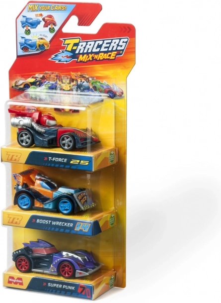 T-Racers Mix 'N Race samochody 3 szt.
