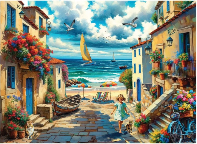 Puzzle Urocza wioska 1000 elementów