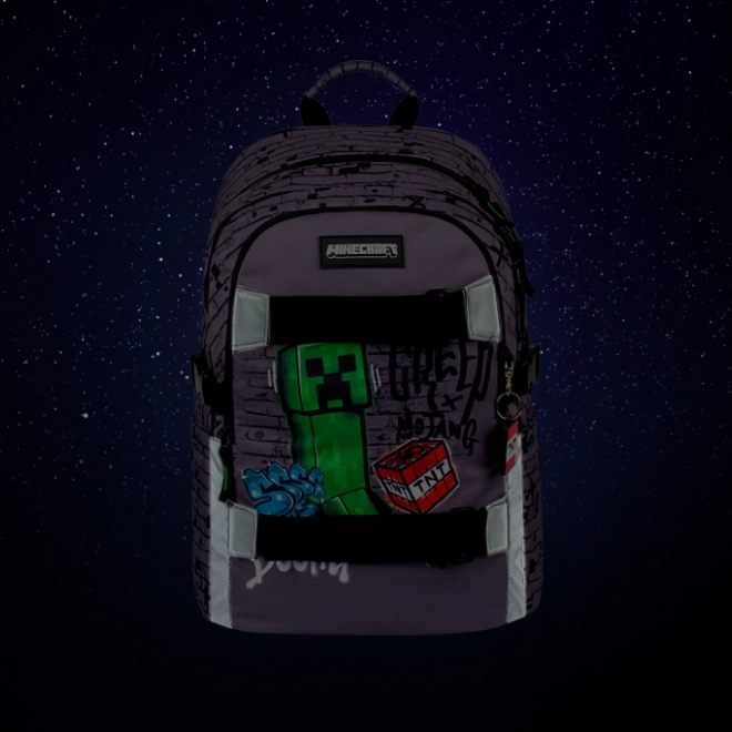 plecak szkolny Baagl Skate Minecraft TNT