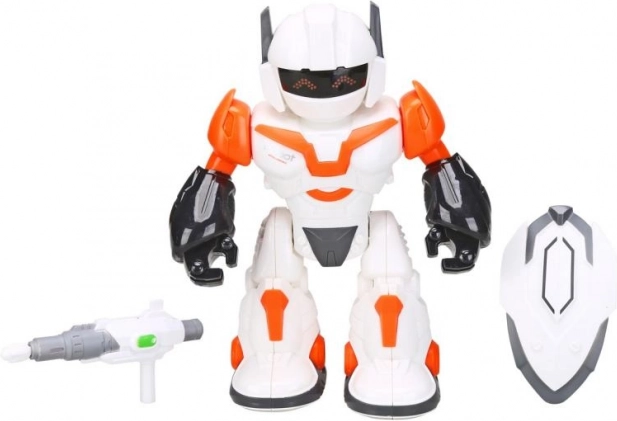Pomarańczowy robot DRIVERO 20 cm ze światłem i dźwiękiem