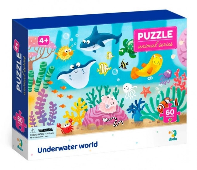 DODO Puzzle Zwierzęta: Podwodny świat 60 elementów