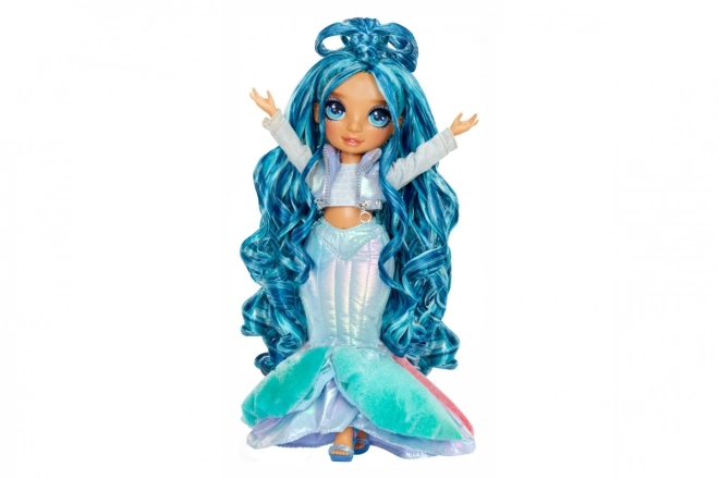 Rainbow High Zimowa modowa lalka - Skyler (Niebieska)
