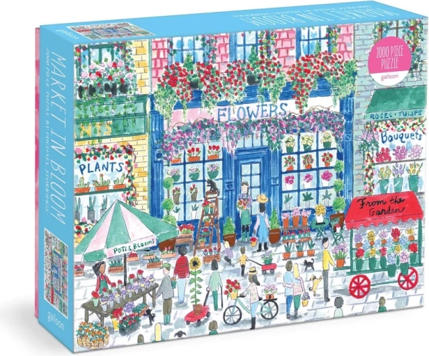Puzzle Kwiatowy targ 2000 elementów