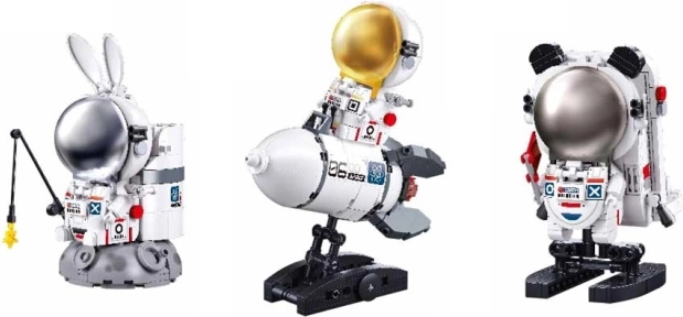 Sluban Astronauta na Marsie zestaw klocków