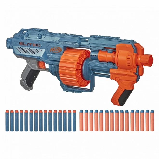 Pistole Nerf Shockwave RD-15 z pociskami
