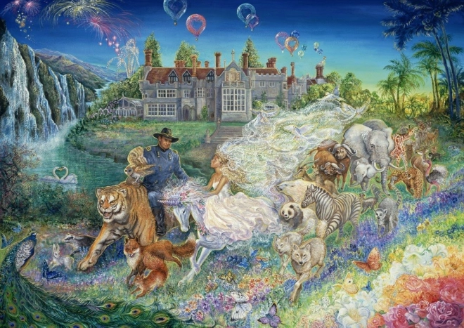 Puzzle Bajkowe wesele 2000 elementów