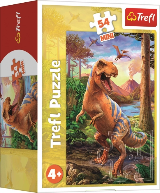 TREFL Puzzle Niesamowite dinozaury: Tyrannosaurus 54 elementów
