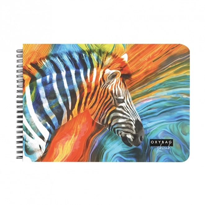 Szkicownik A4, 40 arkuszy, 190 g Zebra