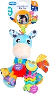 Playgro konik Kłusaczek – zawieszana sensoryczna zabawka z gryzakiem