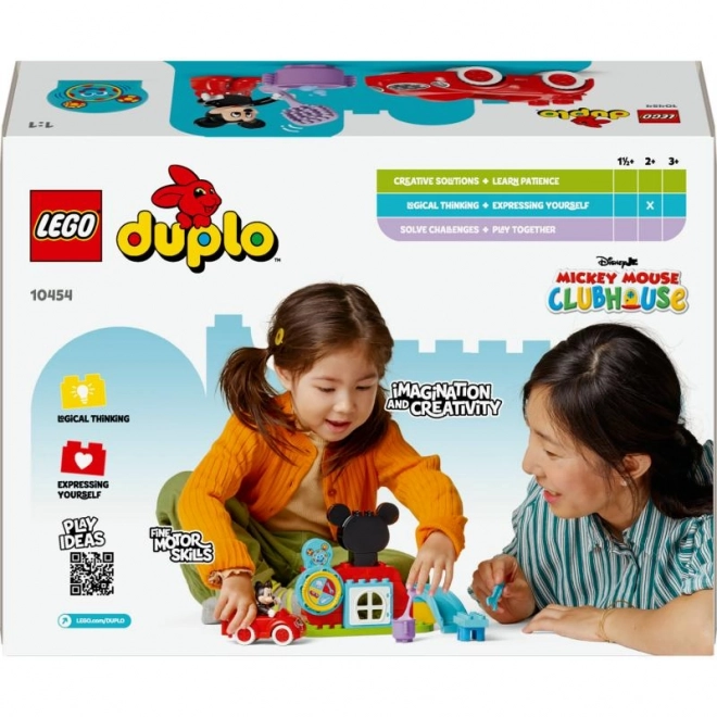 LEGO DUPLO 10454 Klub Myszki Mickey i samochód