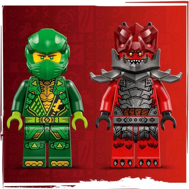 LEGO Ninjago wyścigowy samochód Lloyda z napędem na odwrotny ciąg