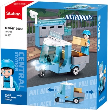 Sluban Metropolis Pojazd pocztowy