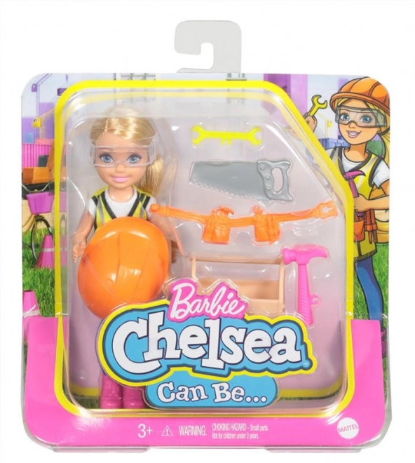 Lalka Barbie Chelsea w różnych zawodach