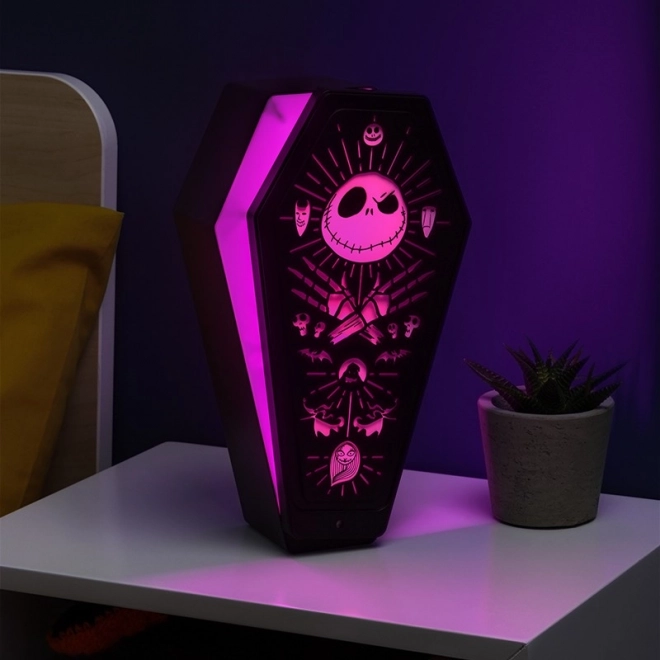 3D światło Nightmare Before Christmas w kształcie trumny