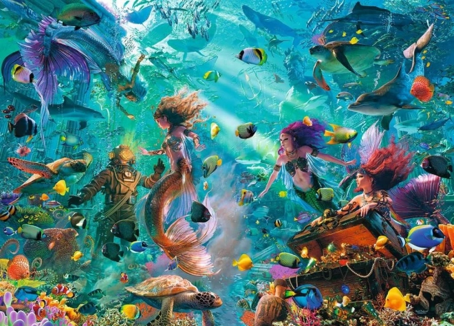 Puzzle 9000 kawałków Magiczny Podwodny Świat