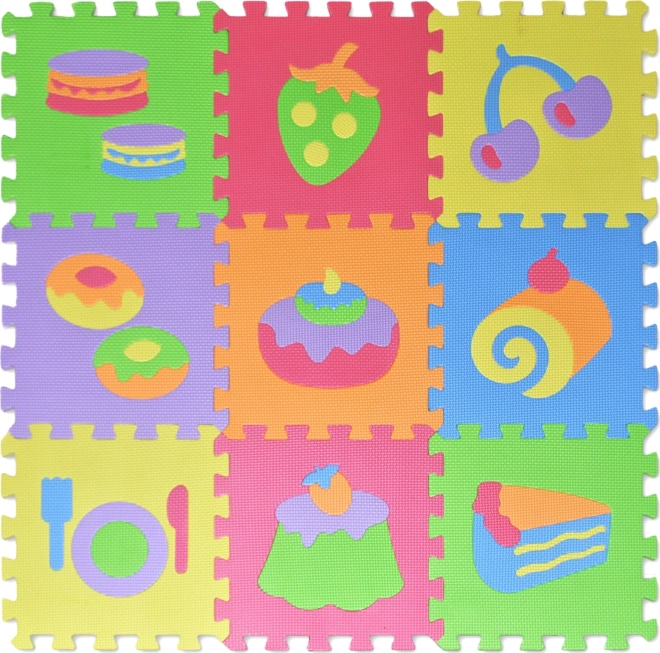 Piankowe puzzle Jedzenie 28 × 28 cm