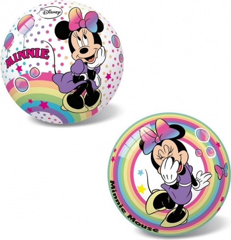 Piłka DISNEY Minnie – tęczowa 14 cm