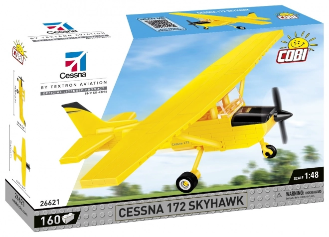 Zestaw konstrukcyjny Cessna 172 Skyhawk żółta
