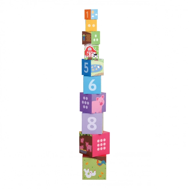 Bigjigs Toys Klocki dydaktyczne farma