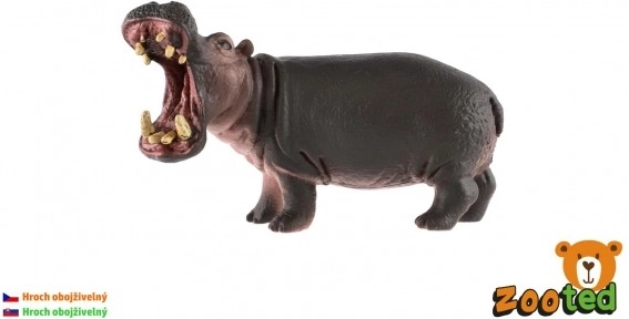 Hipopotam figurka z plastiku 11 cm