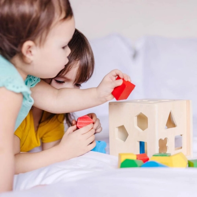 Edukacyjna koszulka z klockami