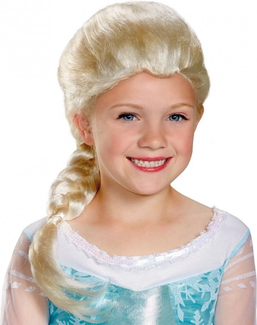 Peruka dziecięca ELSA FROZEN