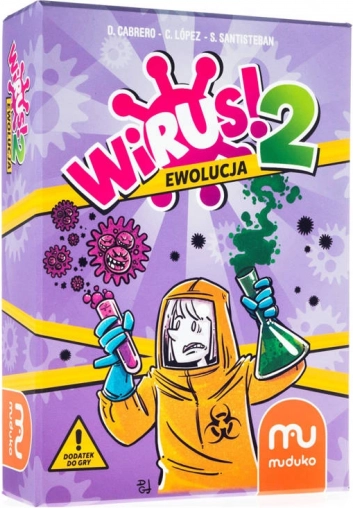 Muduko Virus! 2: Ewolucja – rozszerzenie karcianej gry imprezowej