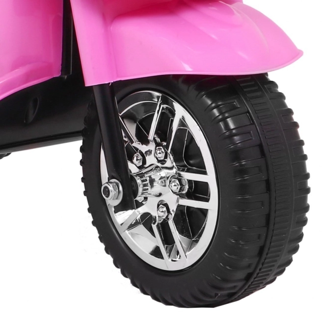 Trójkołowiec BJX-088 motocykl elektryczny + dźwięki + światła – Różowy