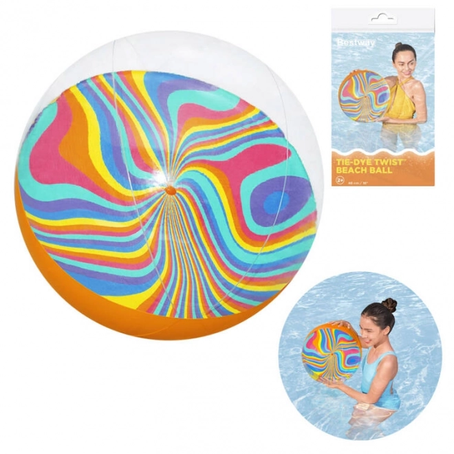 Bestway nadmuchiwany piłka plażowa Twist 46 cm